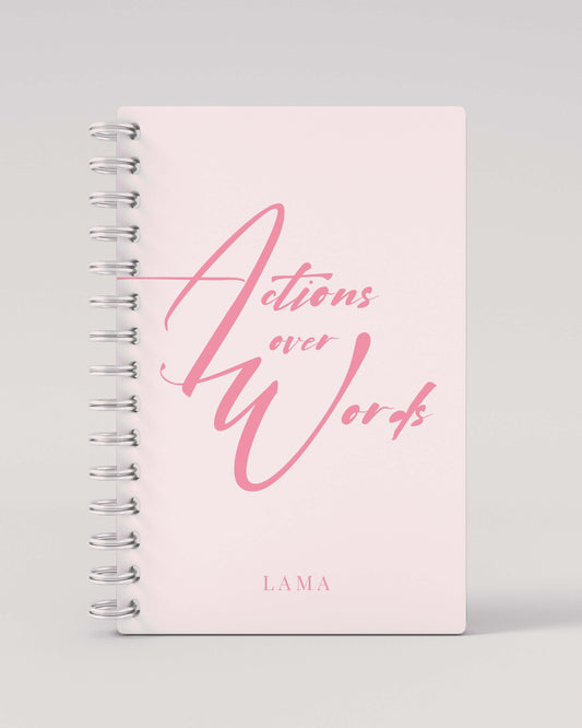 Actions over words 2023 Daily Planner