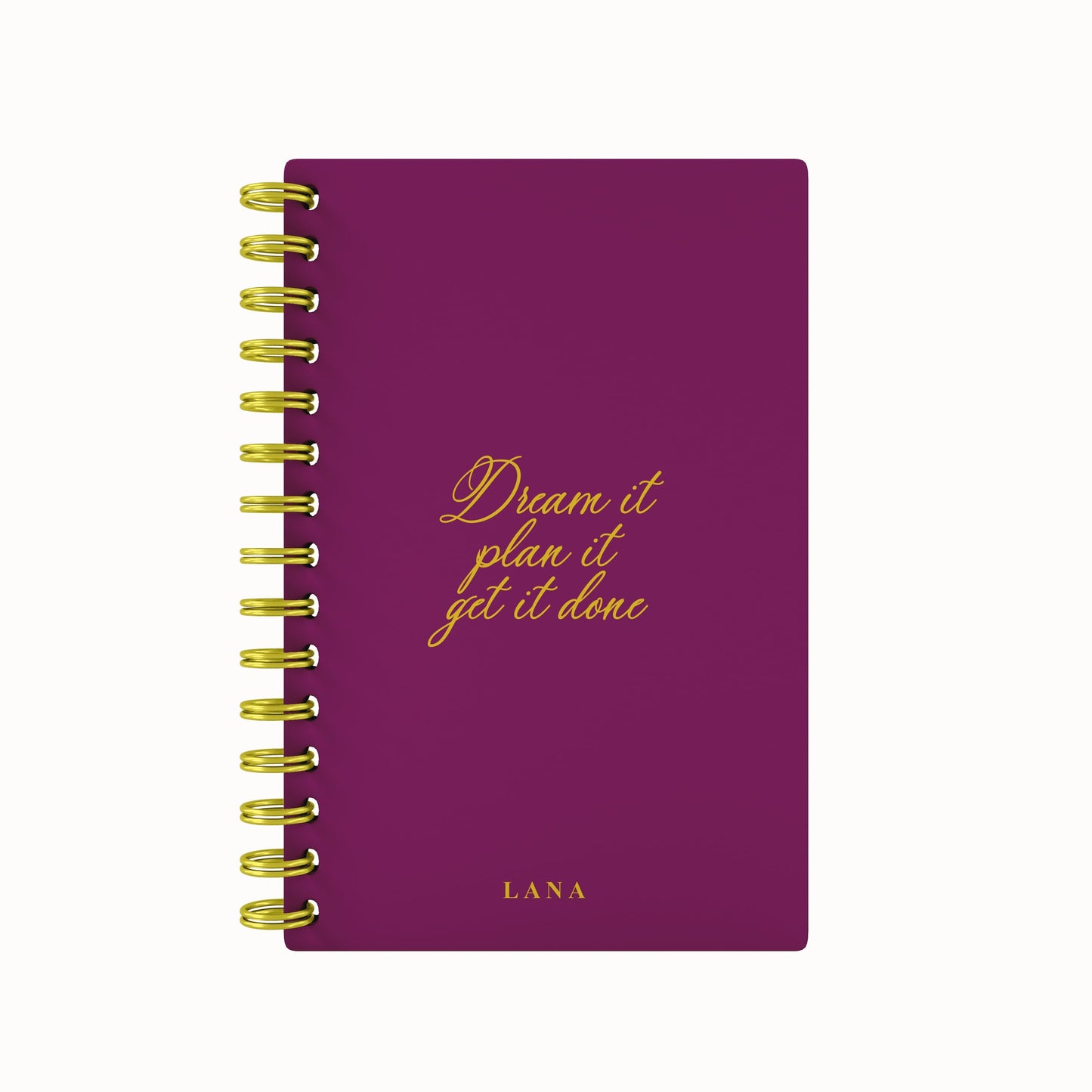 Dream It Foil 2026 Desk Planner