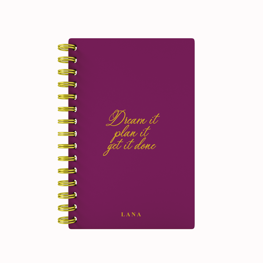 Dream It Foil 2026 Weekly Agenda