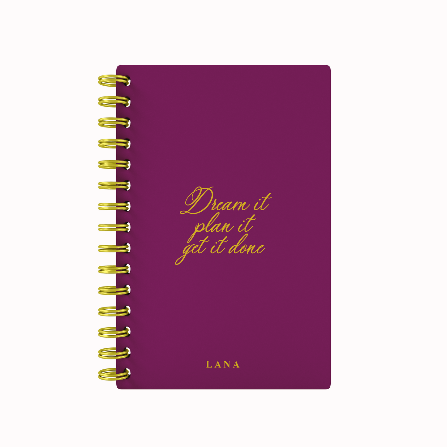 Dream It Foil 2026 Weekly Agenda