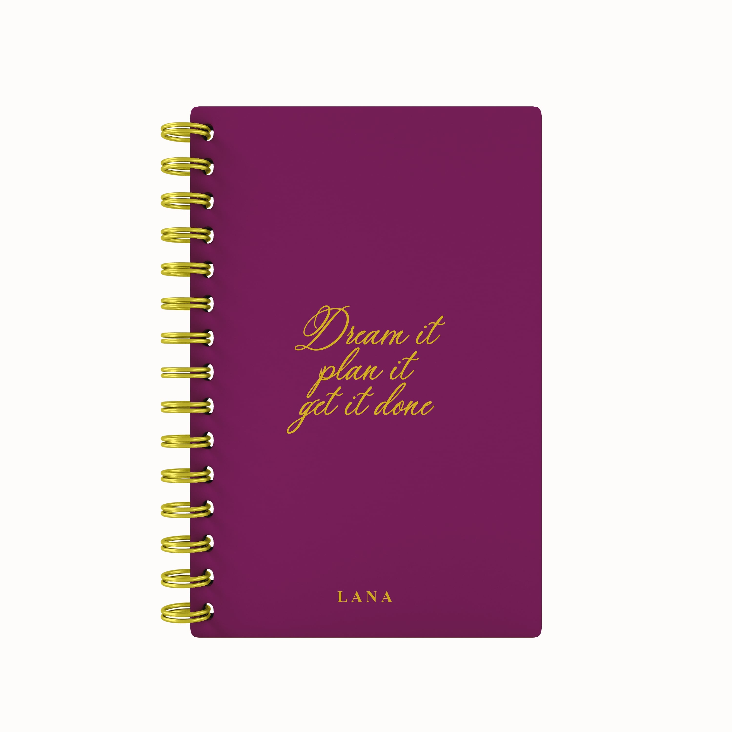 Dream it Foil 2026 Daily Planner