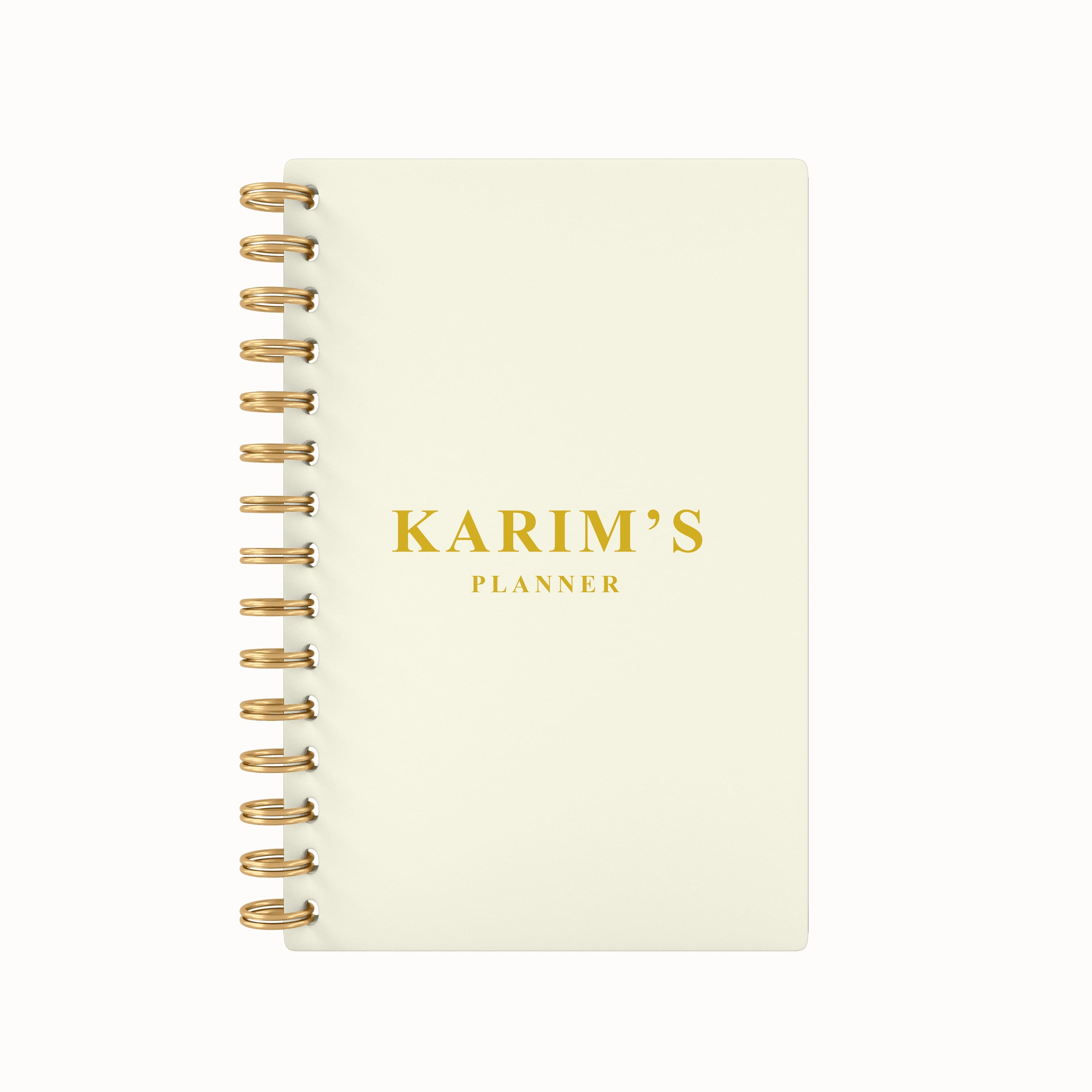 Any Name Foil 2026 Daily Planner