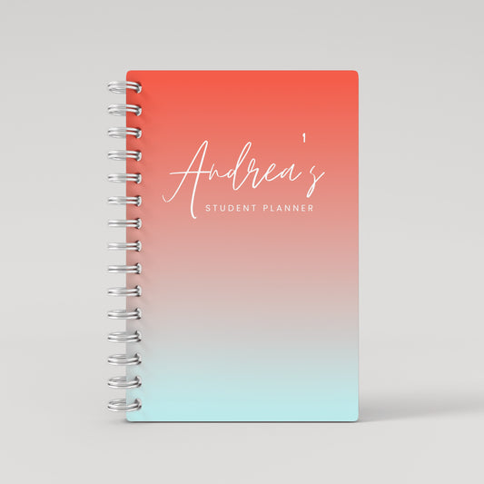 Orange Gradiant Student Planner