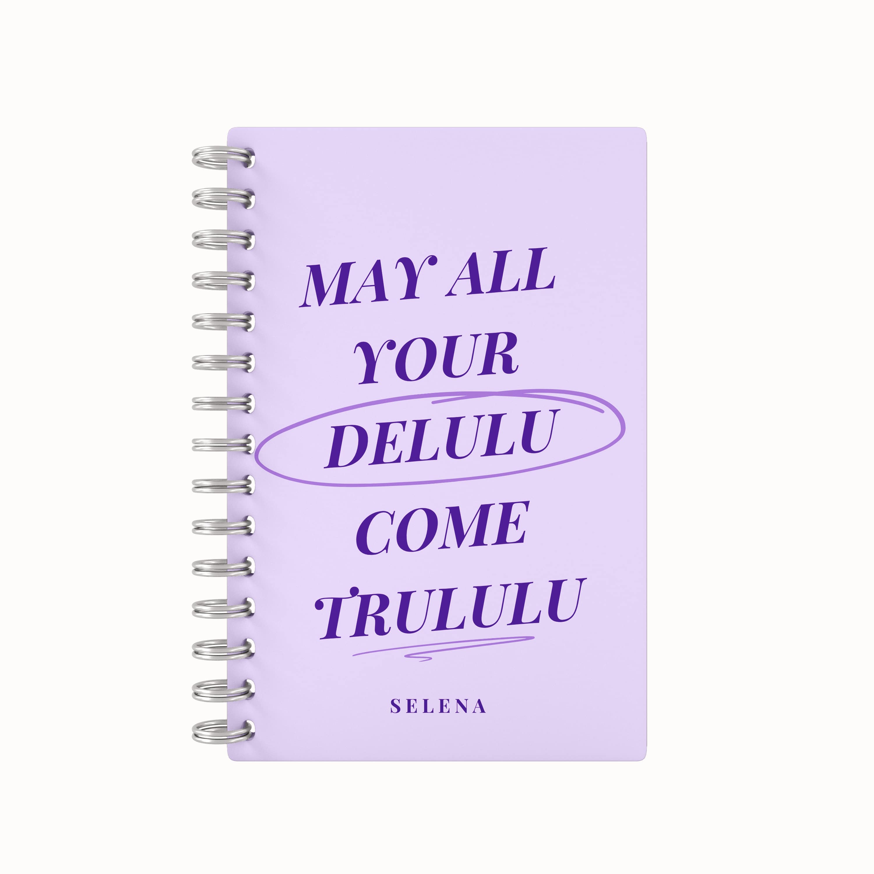DELULU TRULULU Lined Notebook