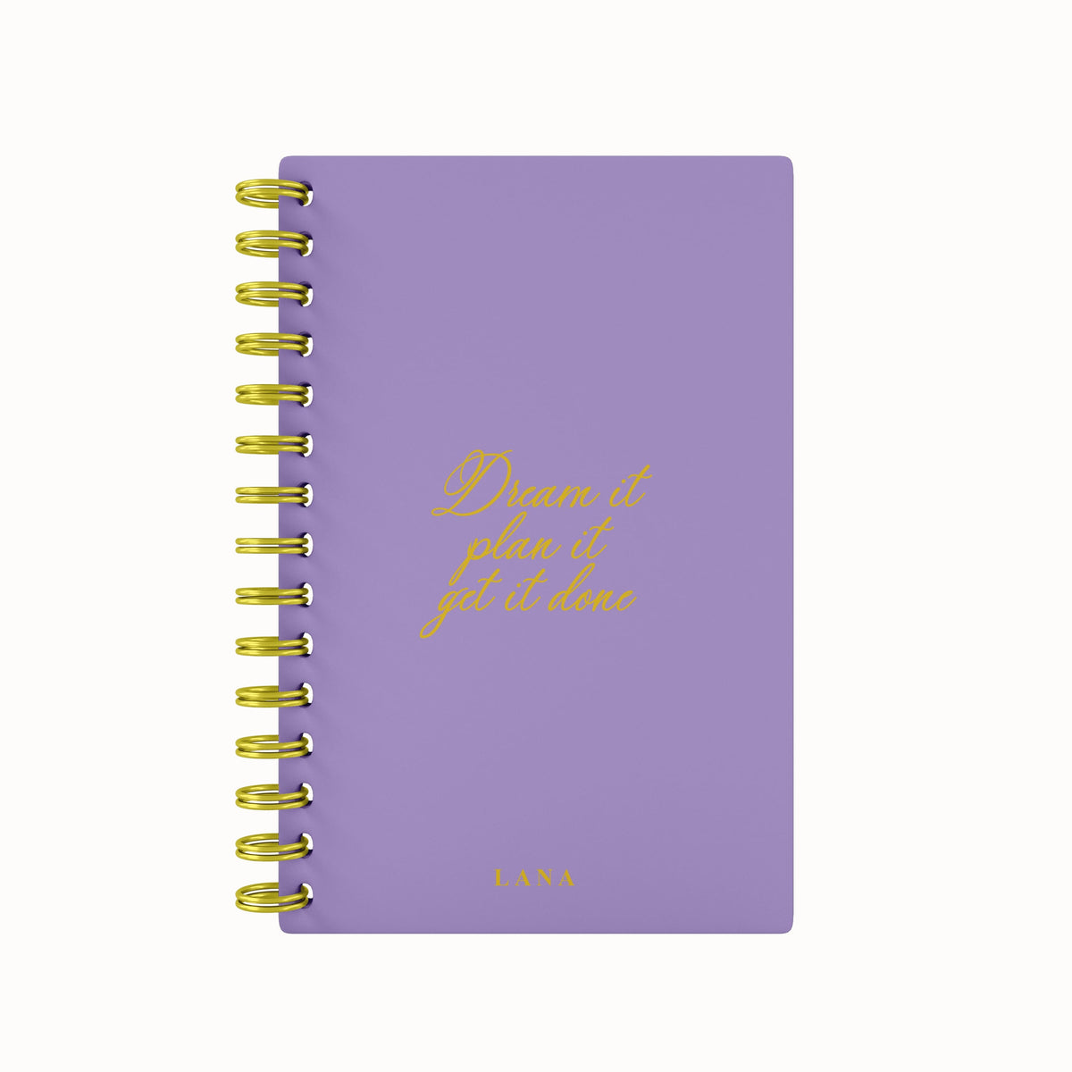 Dream It Foil Undated Daily Planner