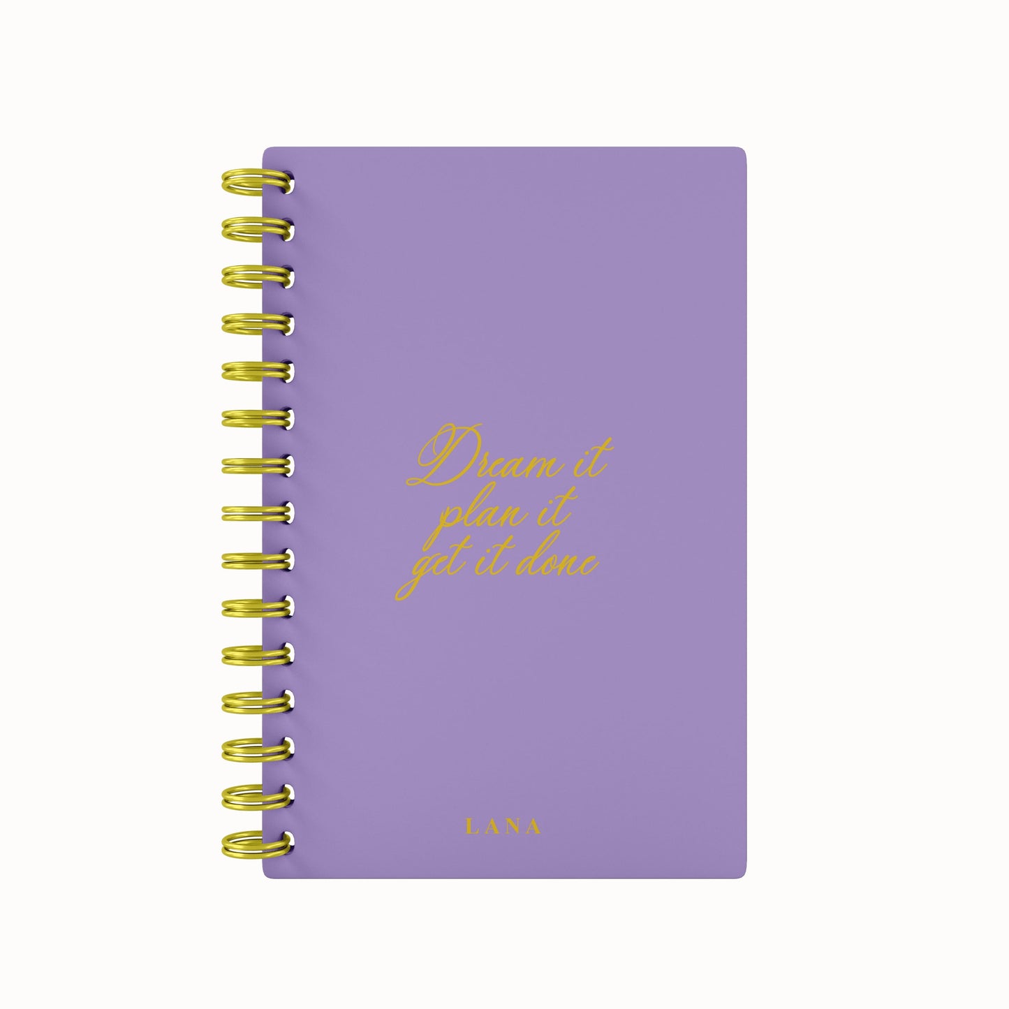 Dream It Foil 2026 Desk Planner