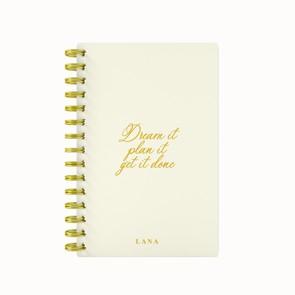 Dream It Foil 2026 Weekly Agenda