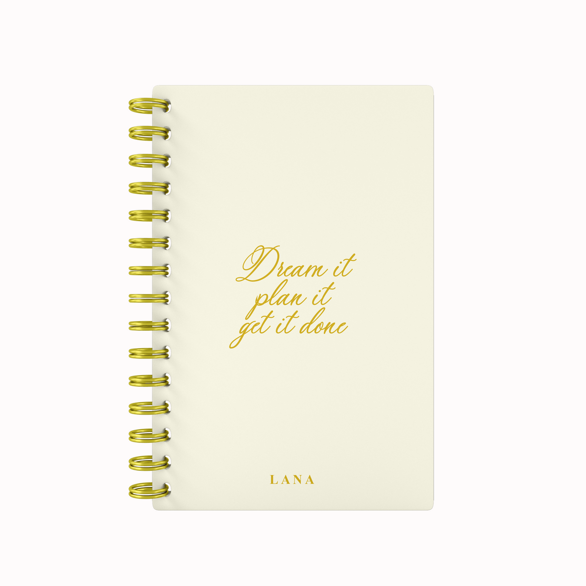 Dream It Foil 2026 Weekly Agenda