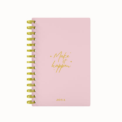 Make It Happen Foil Undated Daily Planner