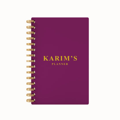 Any Name Foil 2026 Daily Planner