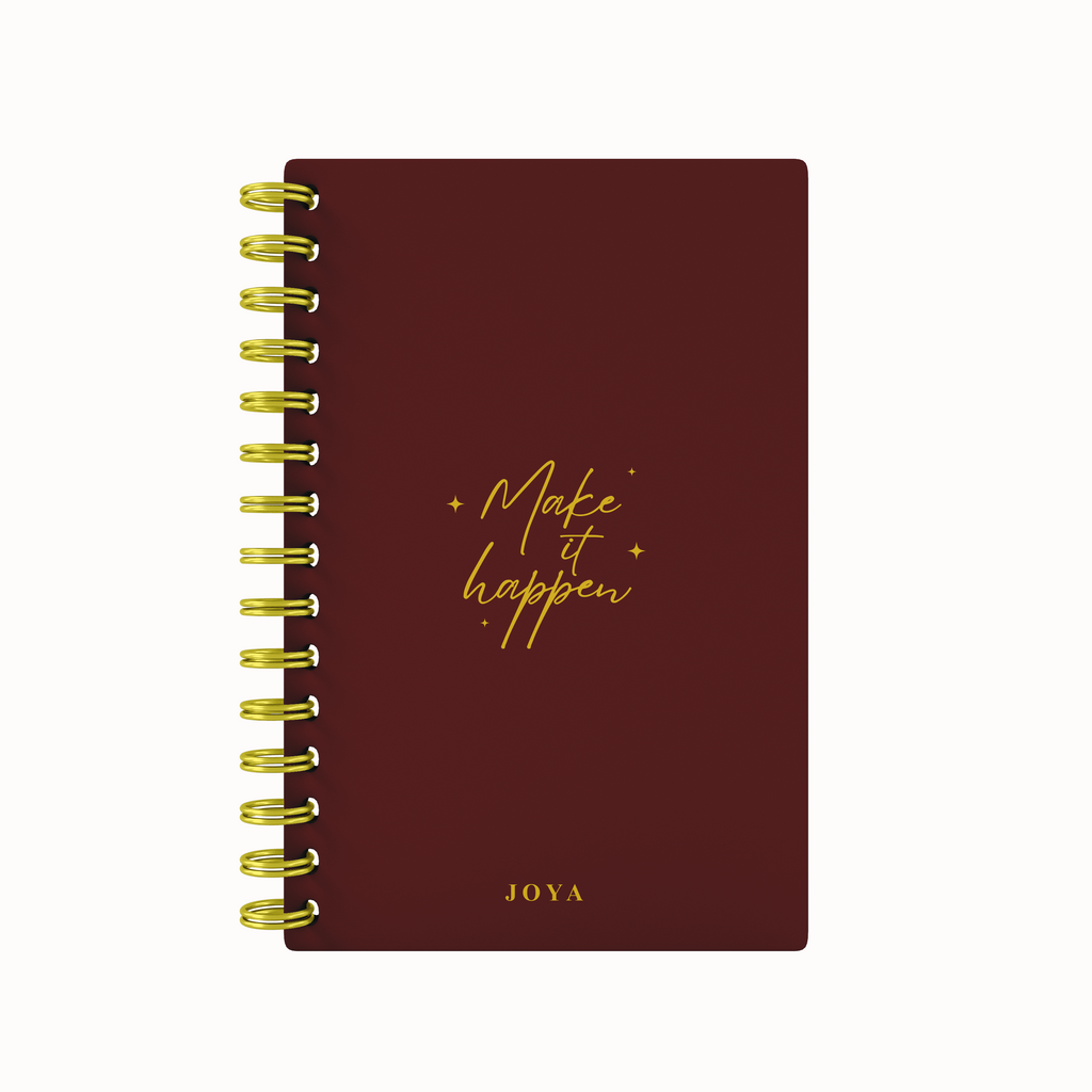 Make It Happen Foil 2026 Weekly Agenda