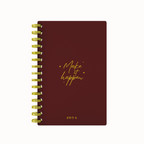 Make It Happen Foil 2026 Weekly Agenda