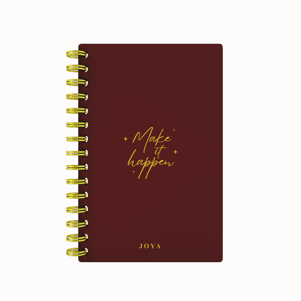 Make It Happen Foil 2026 Weekly Planner
