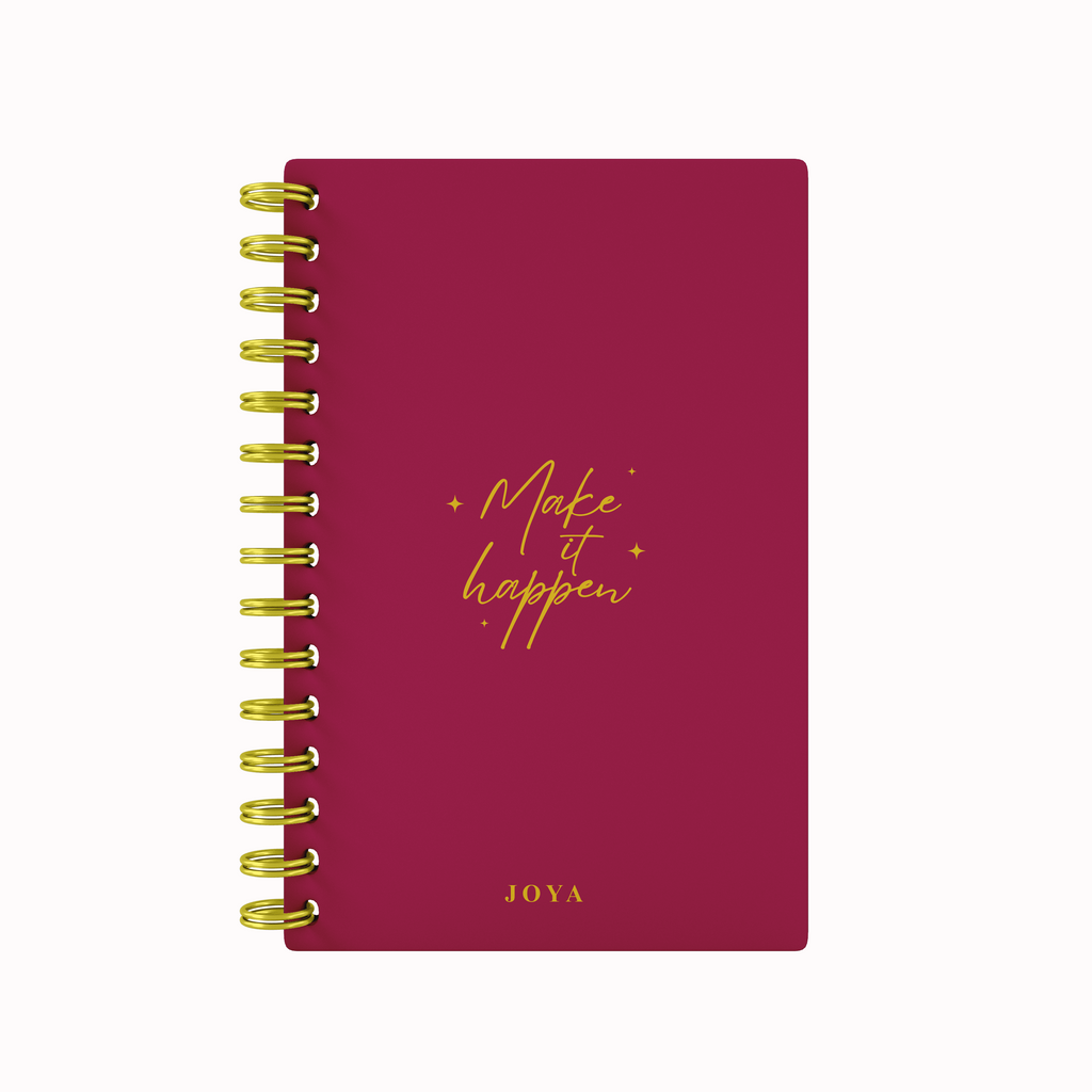 Make It Happen Foil 2026 Weekly Agenda