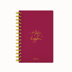 Make It Happen Foil 2026 Weekly Agenda
