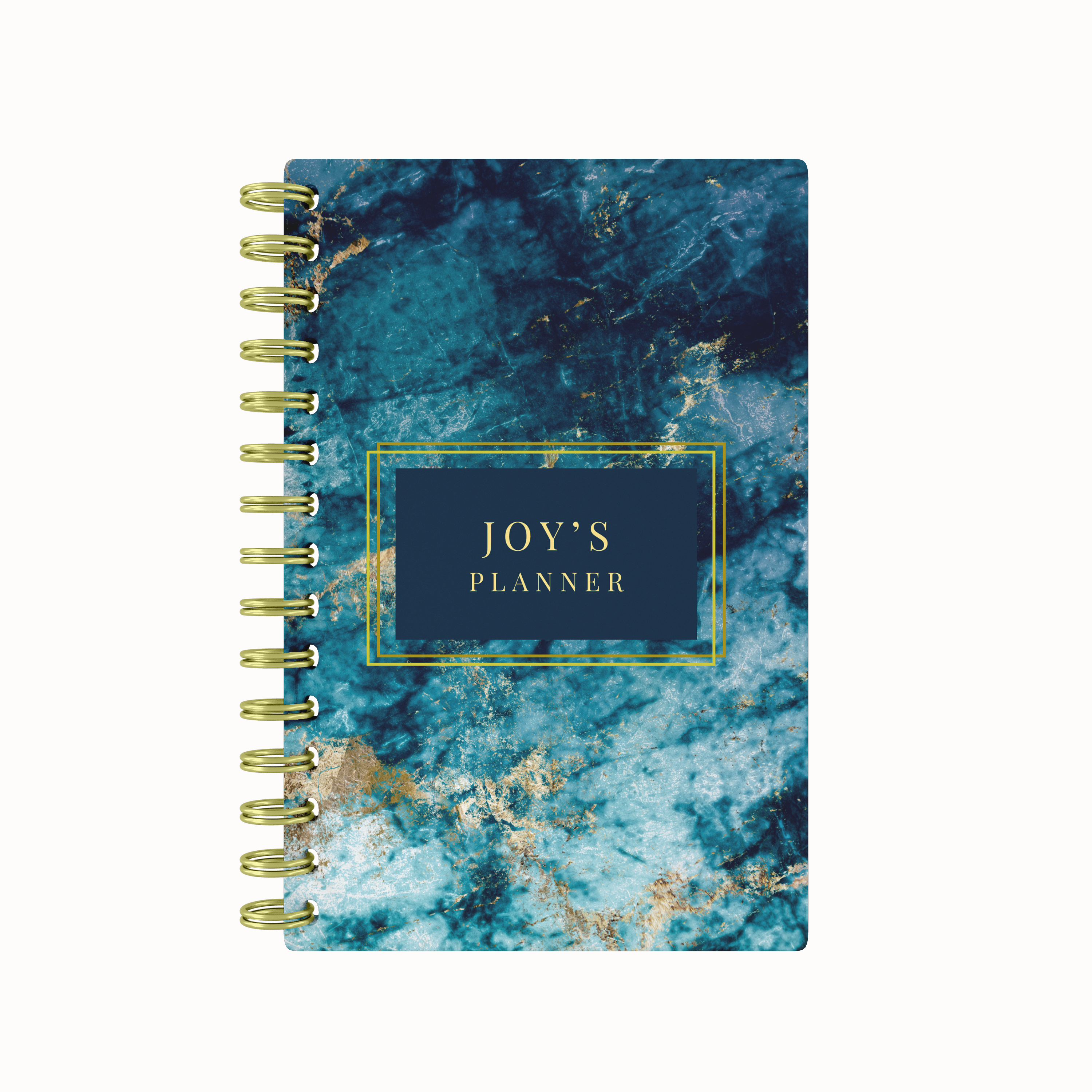 Dark Blue Marble - Teacher Planner