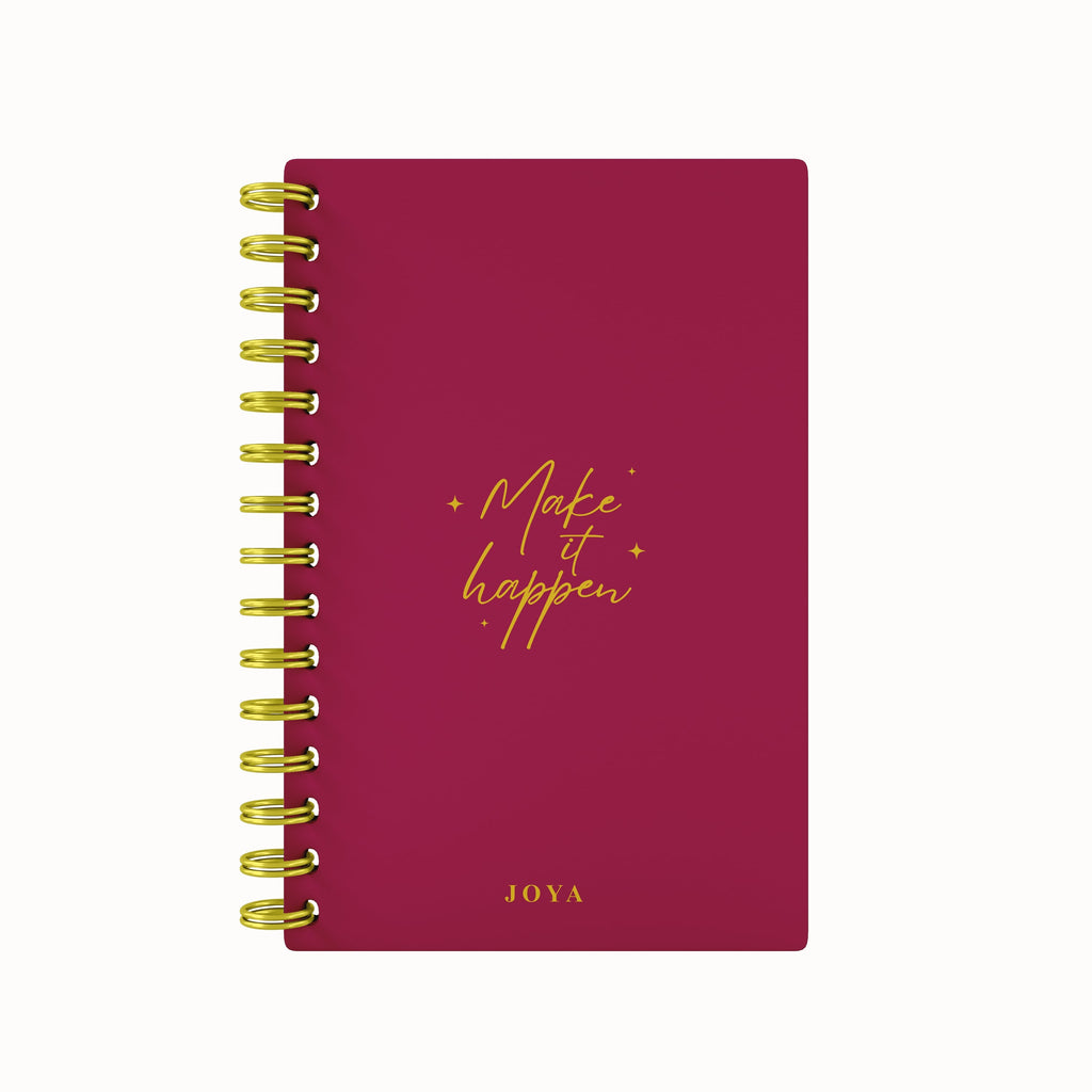 Make It Happen Foil Lined Notebook