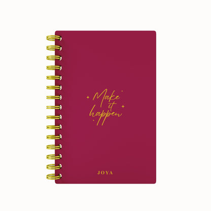 Make It Happen Foil 2026 Weekly Planner