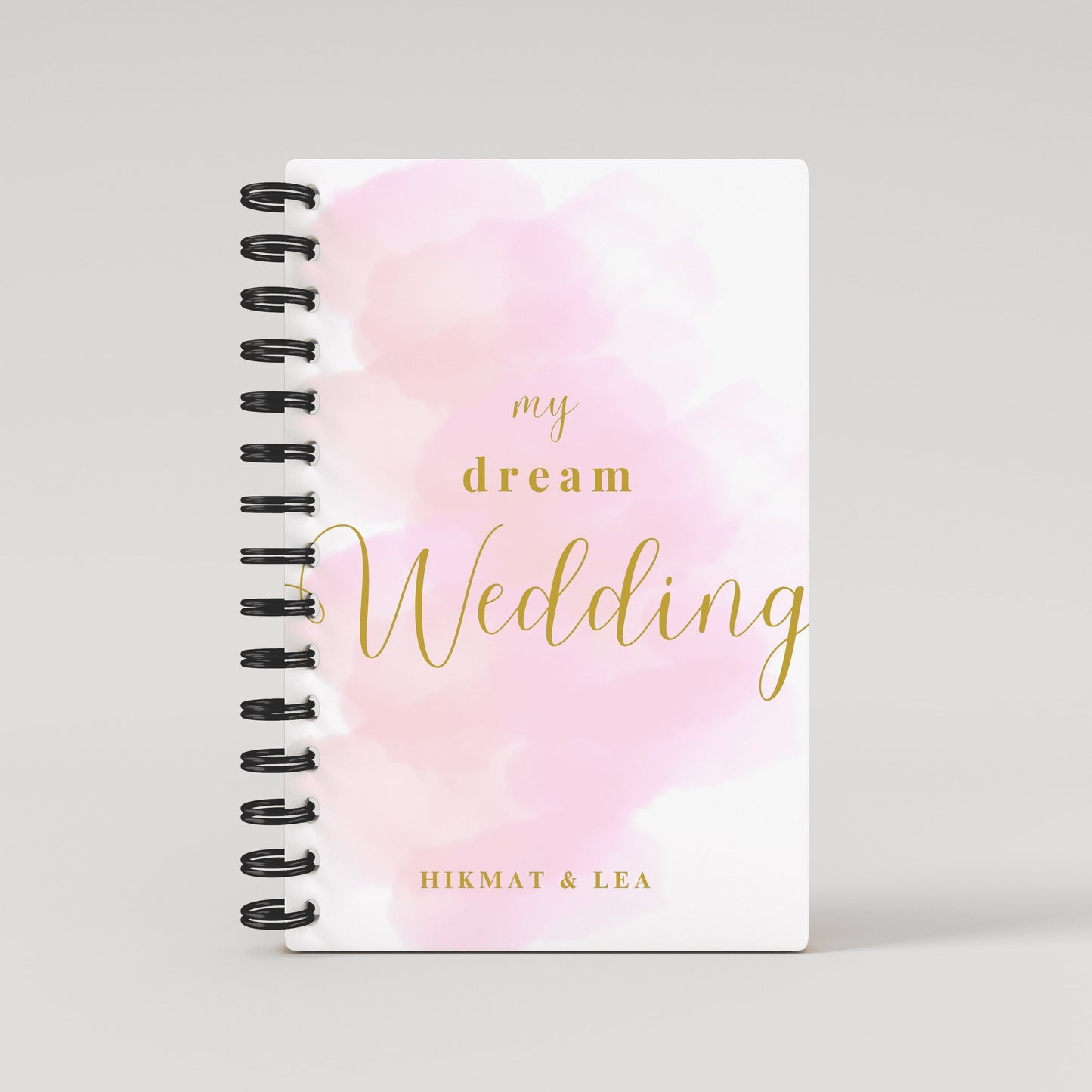 My Dream Wedding Gold Foil Wedding Planner