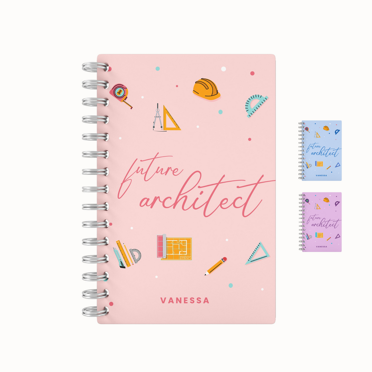 Future Architect Lined Notebook