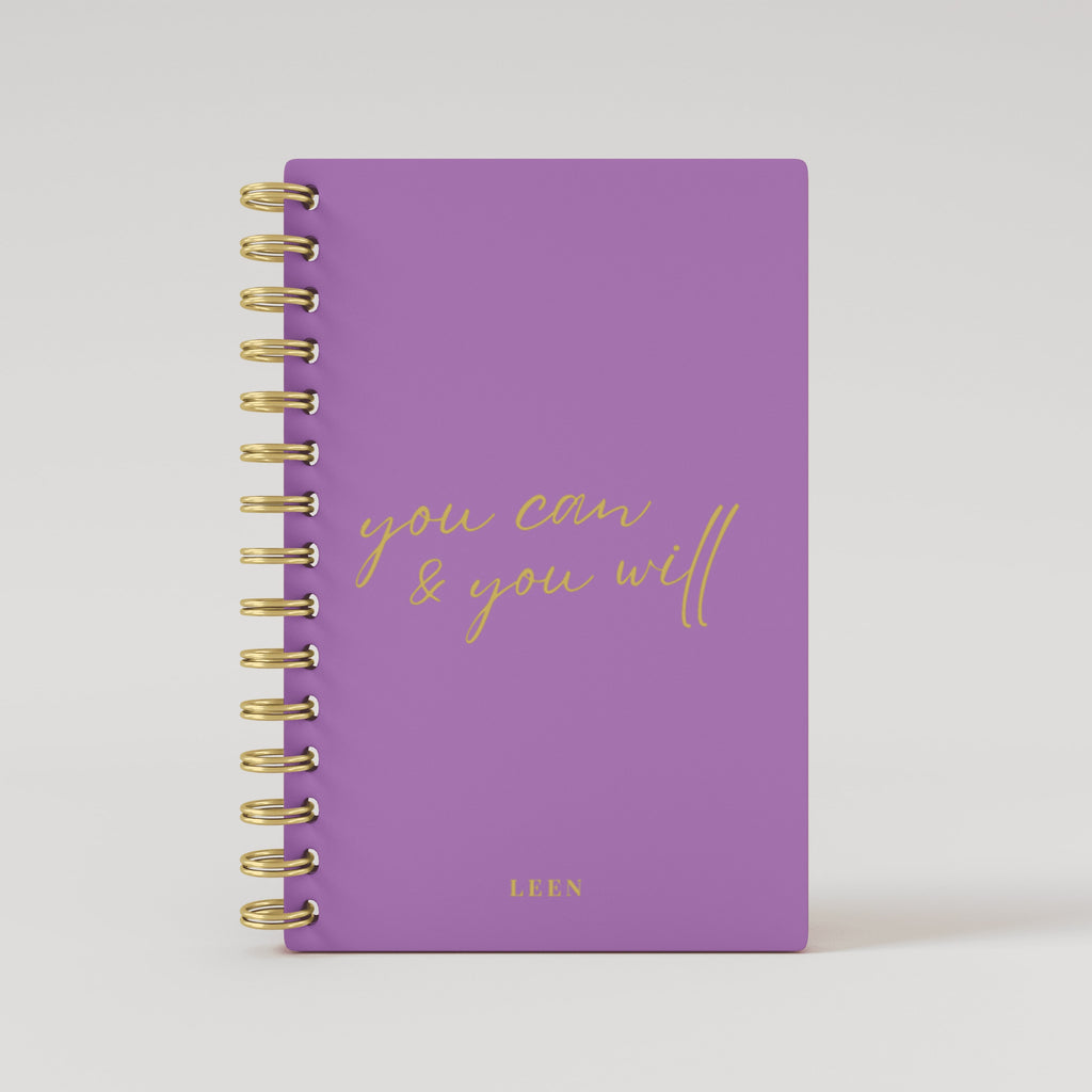 You can & You will Foil 2026 Daily Planner