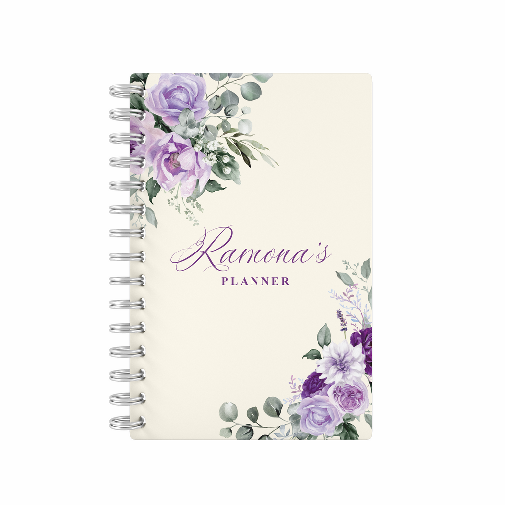 Bouquet Purple - Teacher Planner