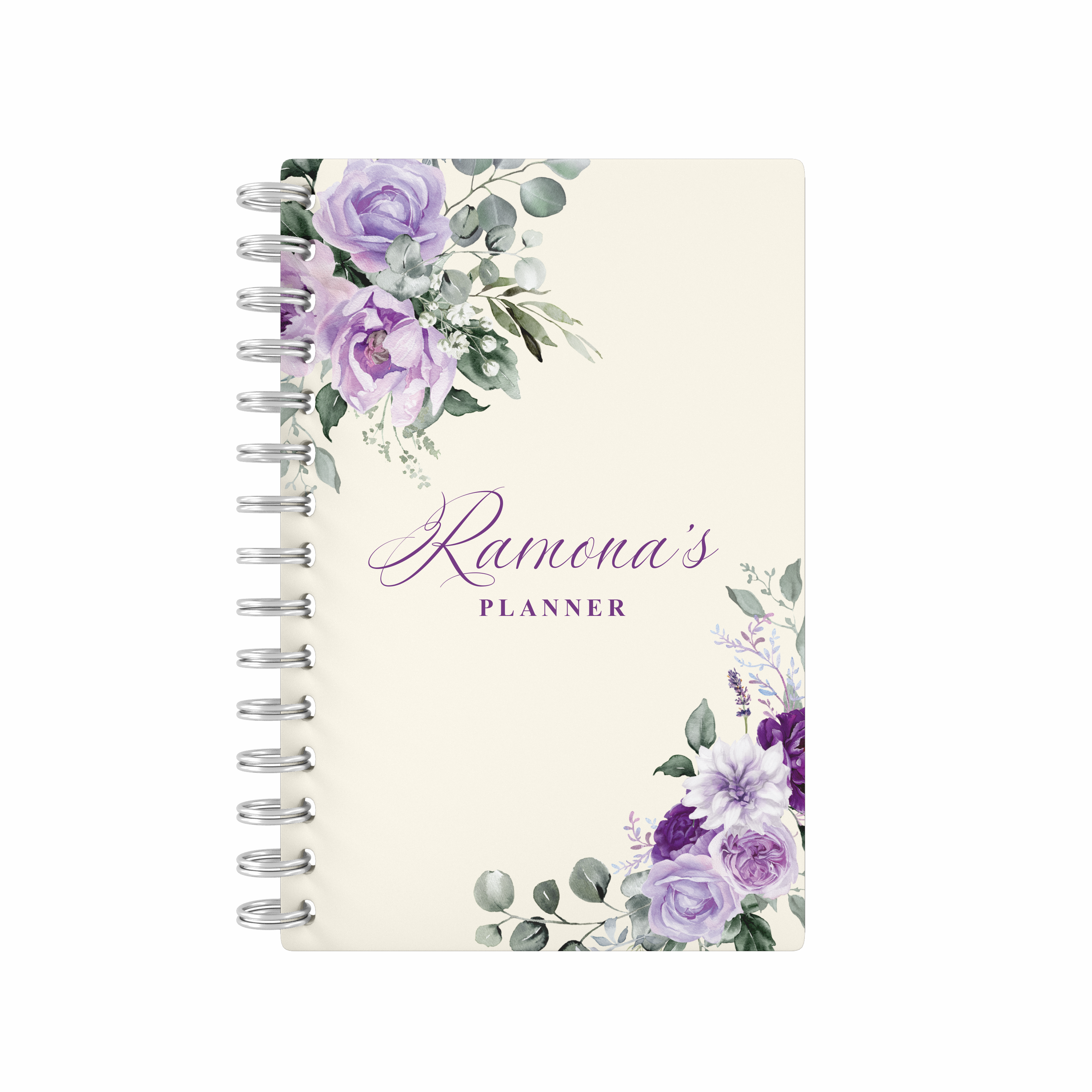 Bouquet Purple - Teacher Planner