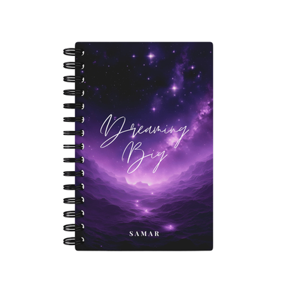 Dreamy Clouds Quote Undated Daily Planner