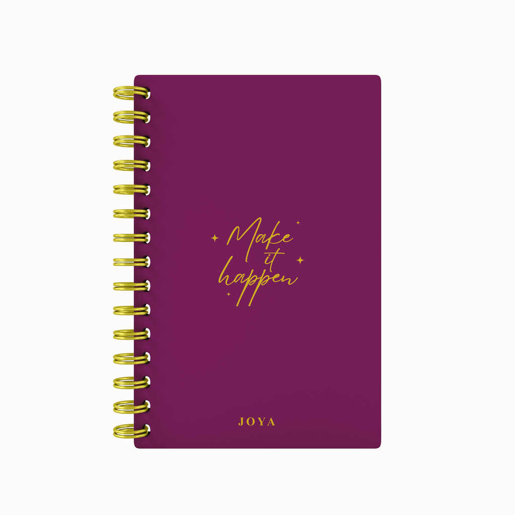 Make It Happen Foil 2026 Weekly Agenda