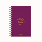 Make It Happen Foil 2026 Weekly Agenda
