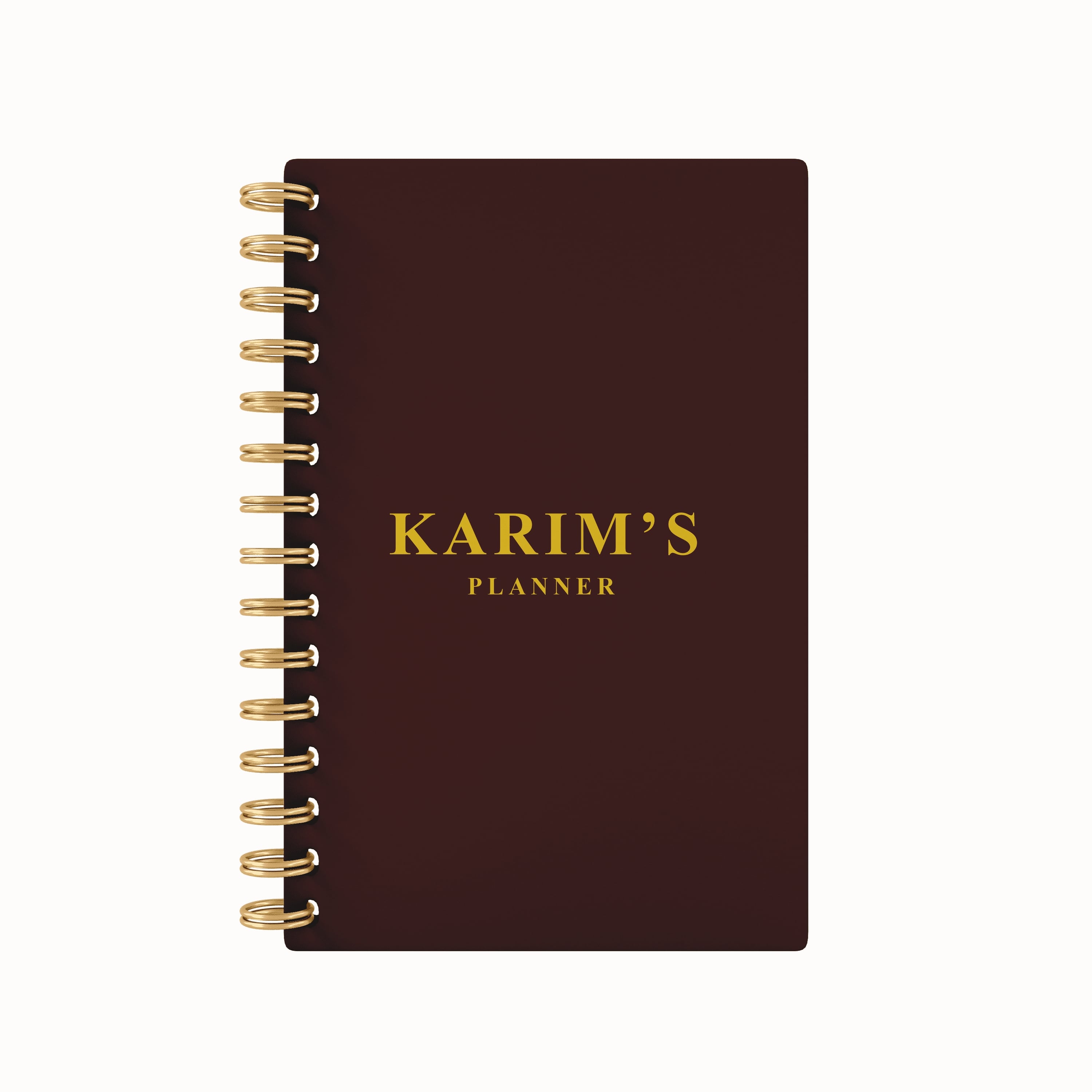 Any Name Foil 2026 Daily Planner