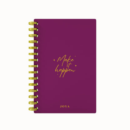 Make it Happen Foil 2026 Daily Planner