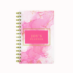 Pink White Marble - Teacher Planner