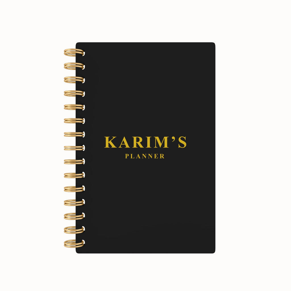 Any Name Foil 2026 Daily Planner