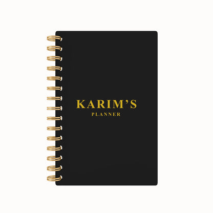 Any Name Foil 2026 Daily Planner