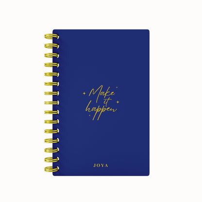 Make It Happen Foil Lined Notebook