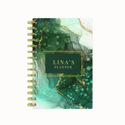 Marbles 2026 Weekly Planner - Green
