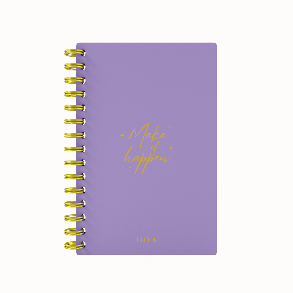 Make It Happen Foil 2026 Weekly Agenda