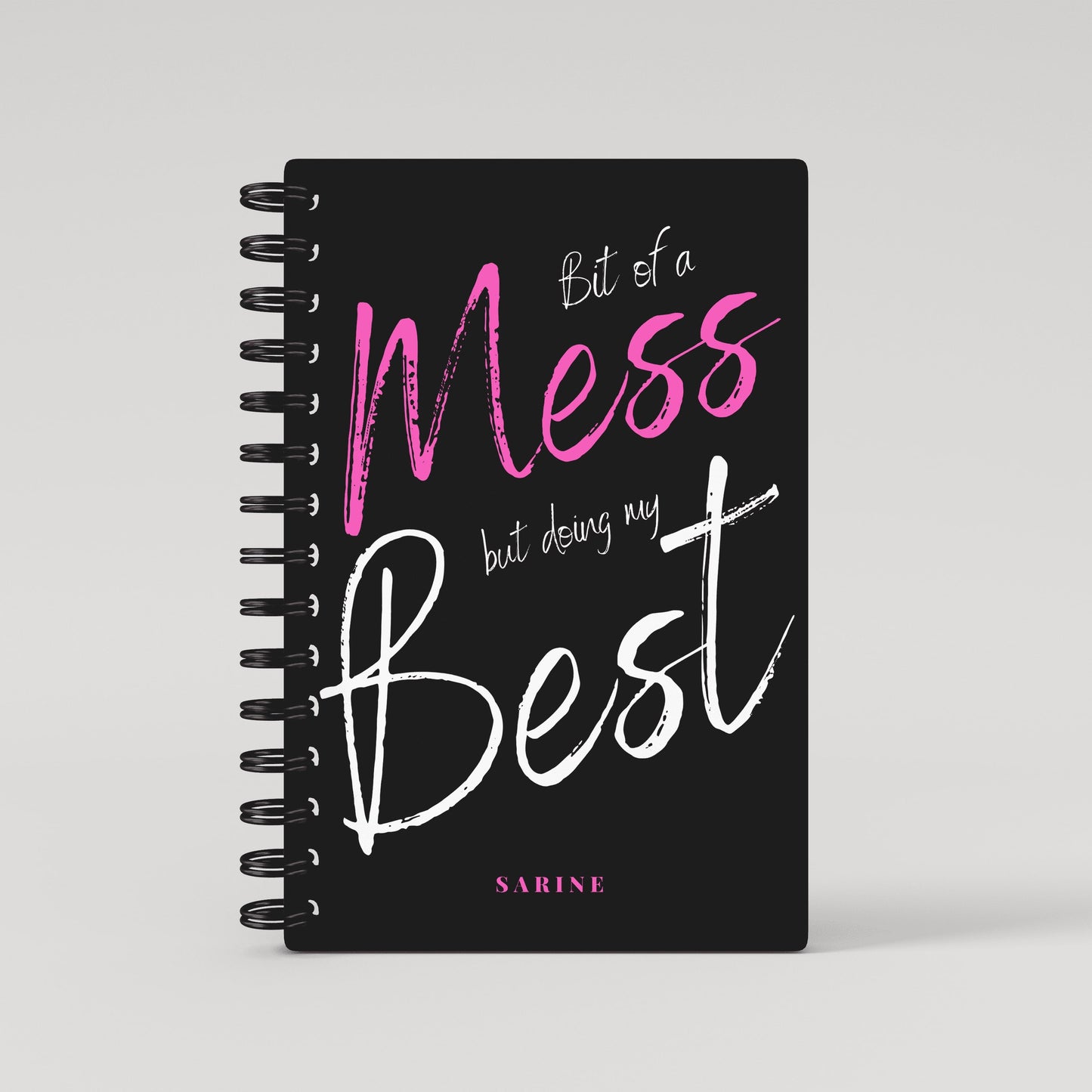 Best Mess Lined Notebook