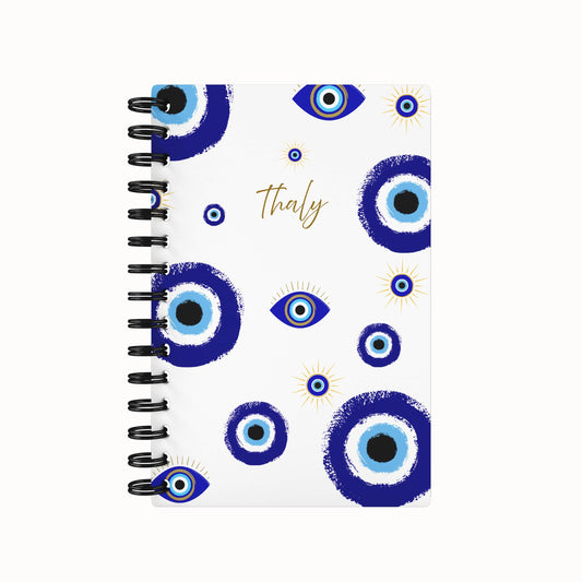 Evil Eye Lined Notebook
