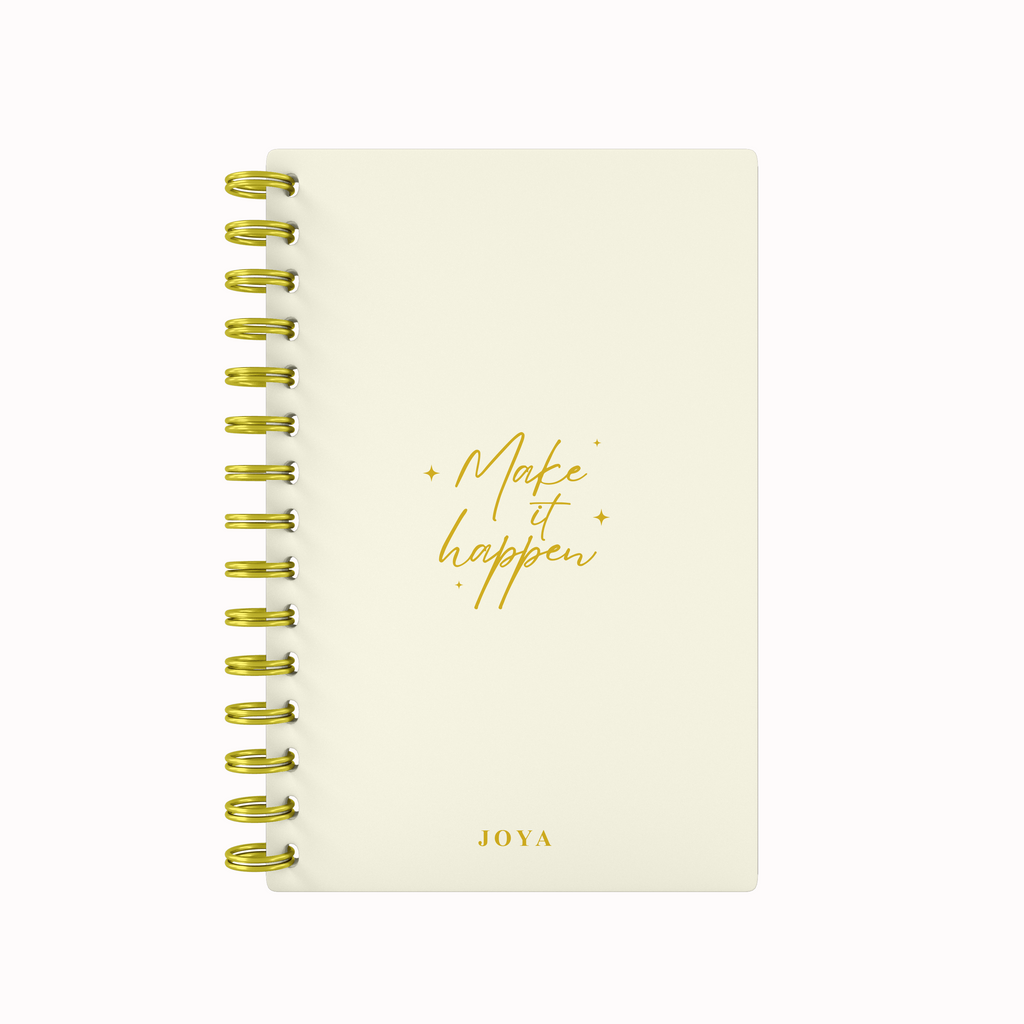 Make It Happen Foil 2026 Weekly Agenda