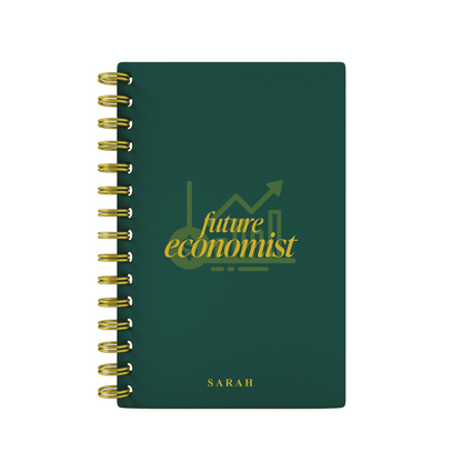 Future Economist - Foil Lined Notebook
