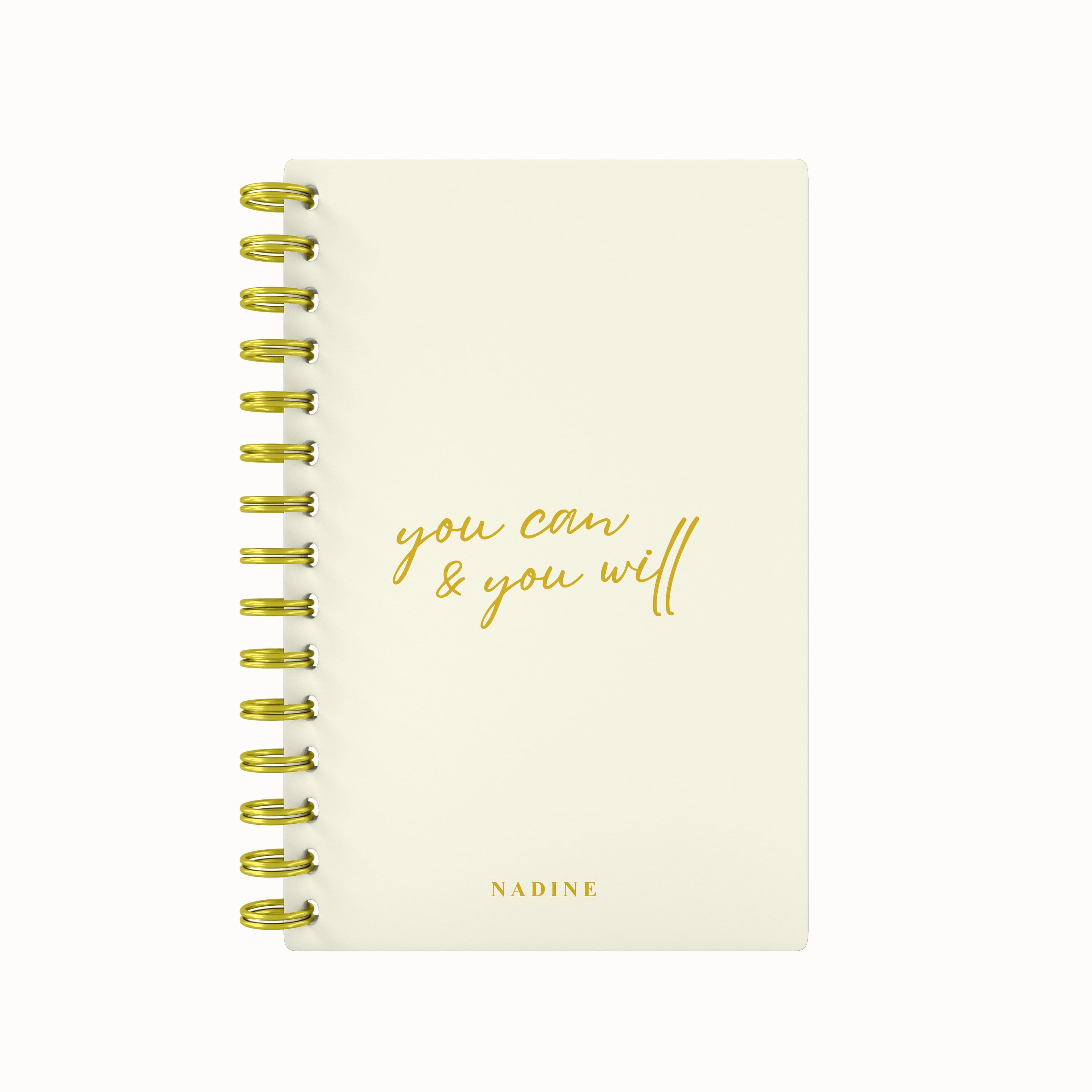 You Can & You Will Foil 2026 Desk Planner