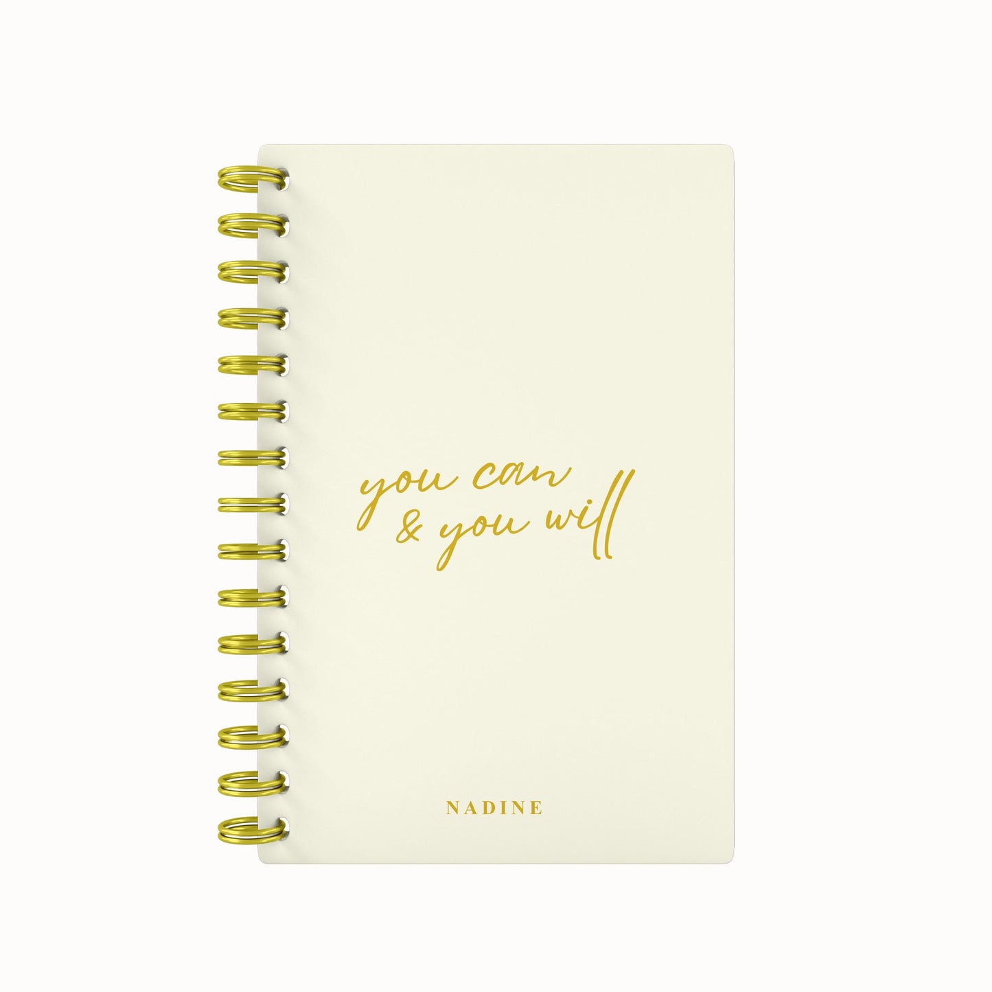You Can & You Will Foil Undated Daily Planner