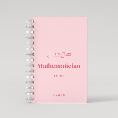 Mathematician To Be - Student Planner