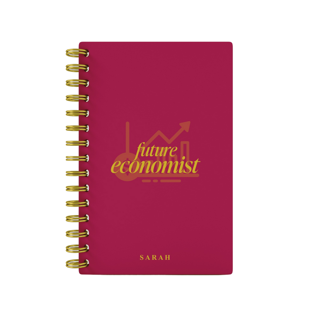 Future Economist - Foil Lined Notebook