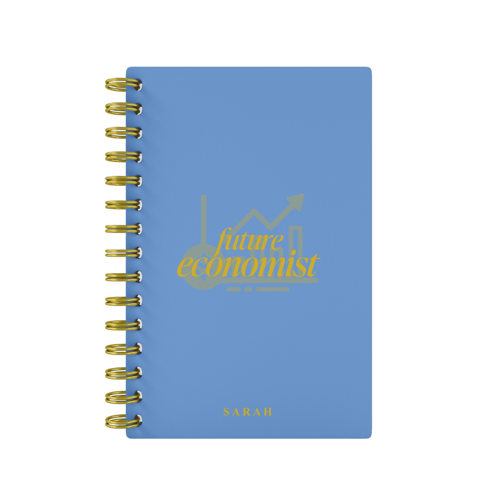 Future Economist - Foil Lined Notebook