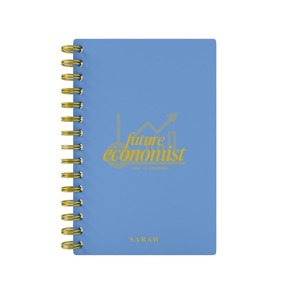 Future Economist - Foil Lined Notebook