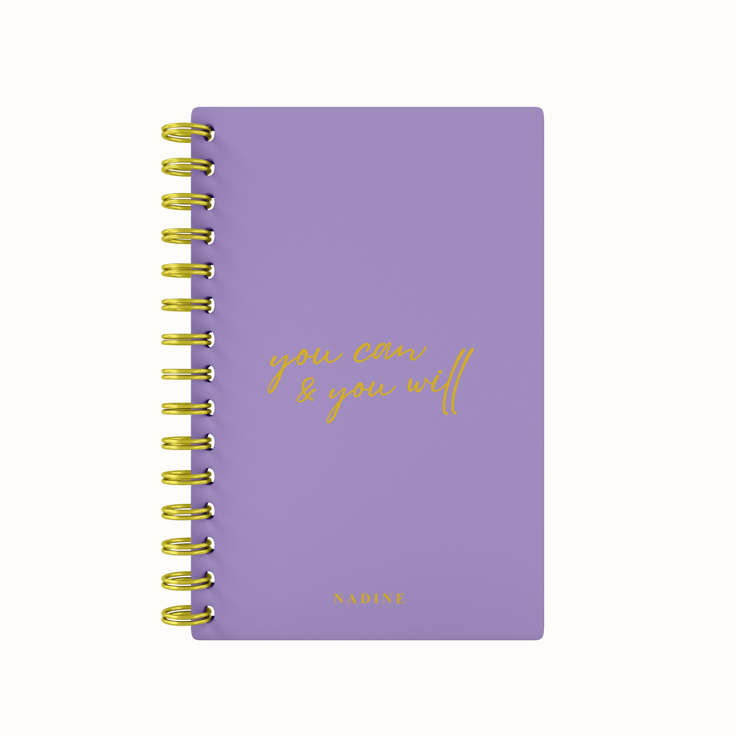 You Can & You Will Foil 2026 Daily Planner