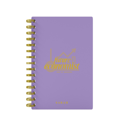 Future Economist - Foil Lined Notebook